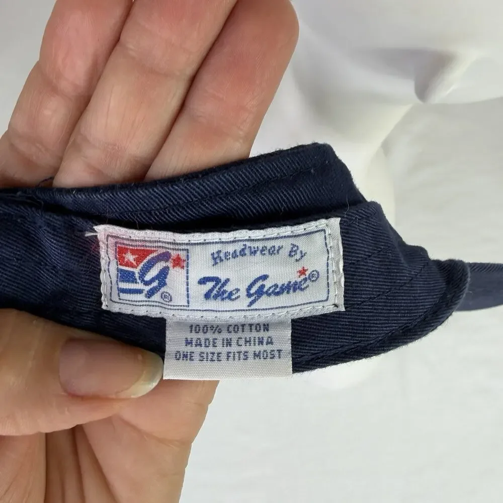GWU The George Washington University Navy Blue Visor Size OS, 100% cotton